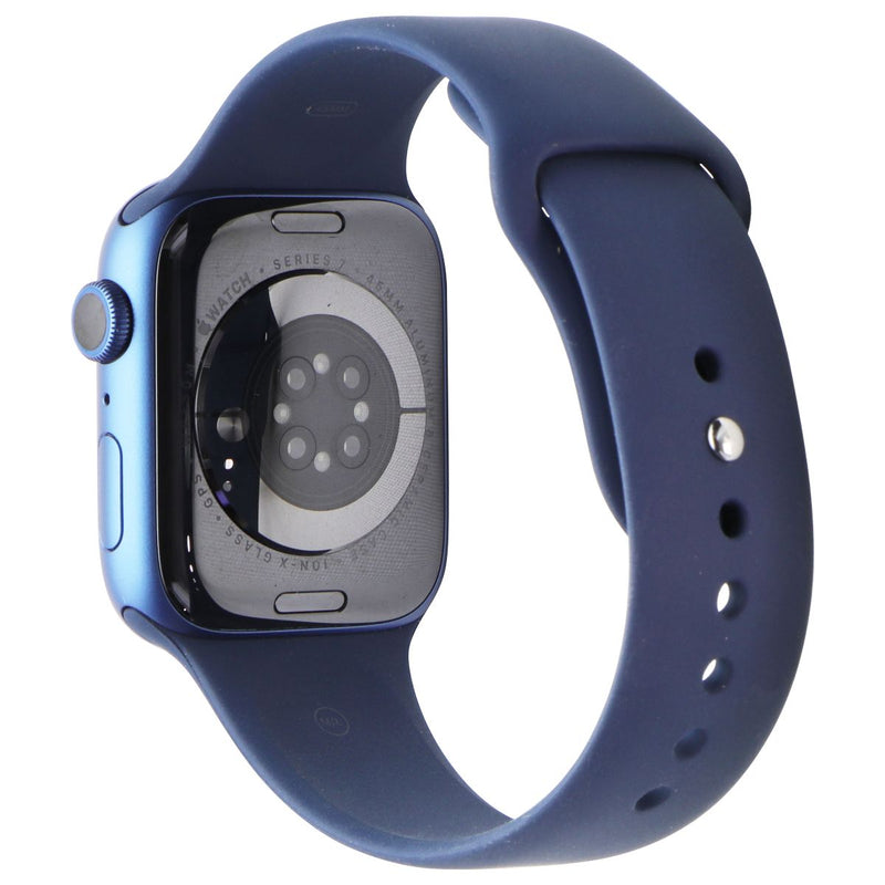 Apple Watch Series 7 (A2474) Smartwatch (45mm) GPS Only - Blue AL / Blue Sp Band