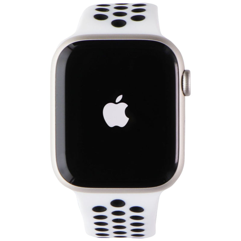 Apple Watch Nike Series 7 (A2474) GPS only - 45mm Starlight Al/Nike White SB