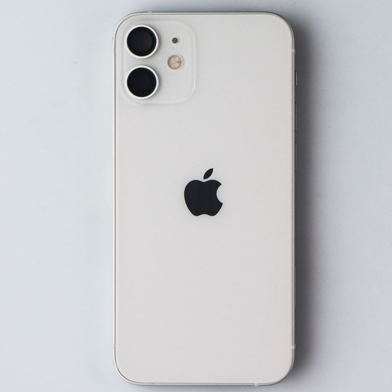 Repair Part - Back Glass + Housing OEM Pull from iPhone 12 mini - White