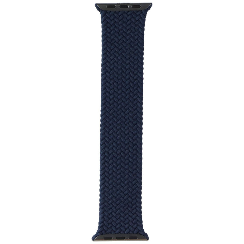 Apple 45mm Braided Solo Loop for Apple Watch 49/46/45/44mm - Abyss Blue/Size 4