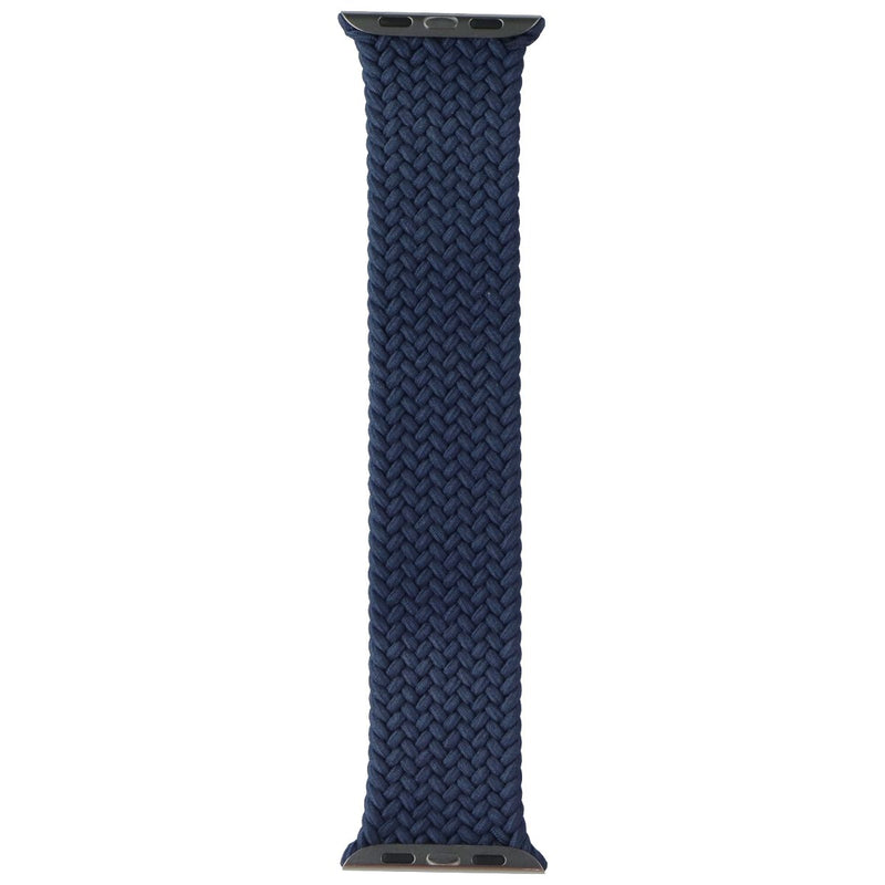 Apple 45mm Braided Solo Loop for Apple Watch 49/46/45/44mm - Abyss Blue/Size 4