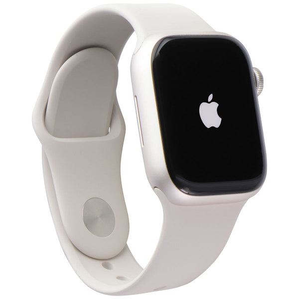 Apple Watch Series 9 (GPS Only) A2978 41mm Starlight Al/Starlight Sp Band (M/L)