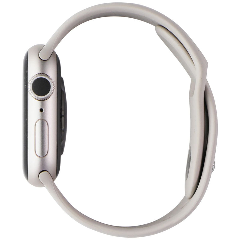 Apple Watch Series 9 (GPS Only) A2978 41mm Starlight Al/Starlight Sp Band (M/L)