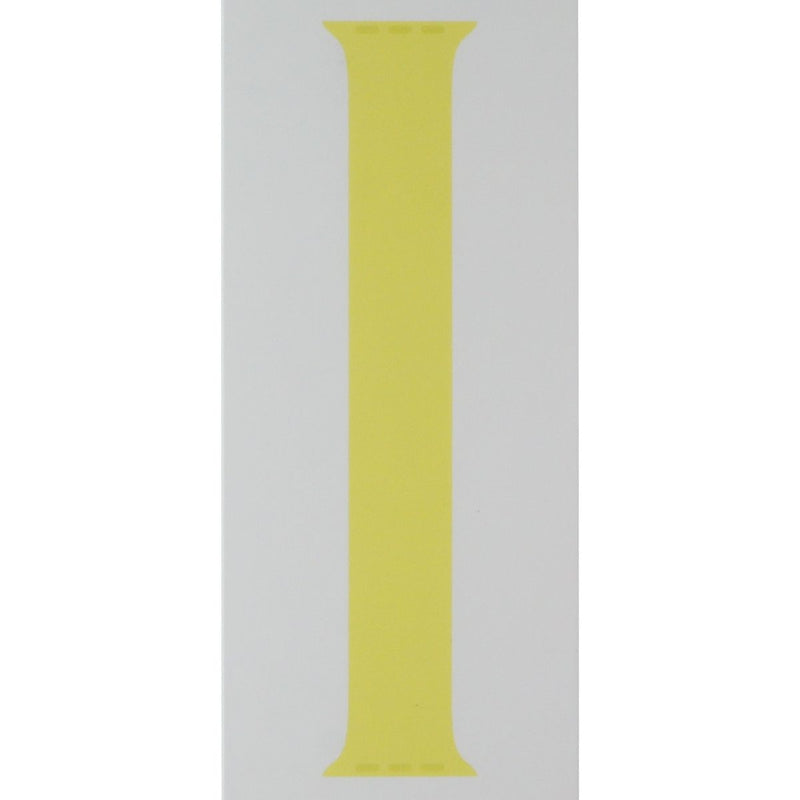 Apple 45mm Solo Loop for Apple Watch 49/46/45/44mm - Lemon Zest / Size 9