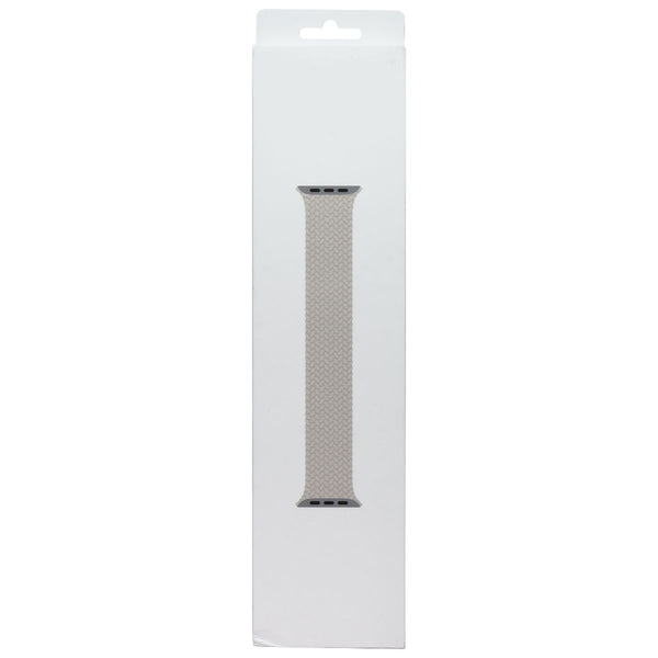 Apple 41mm Braided Solo Loop for Apple Watch 42/41/40mm - Starlight / Size 4