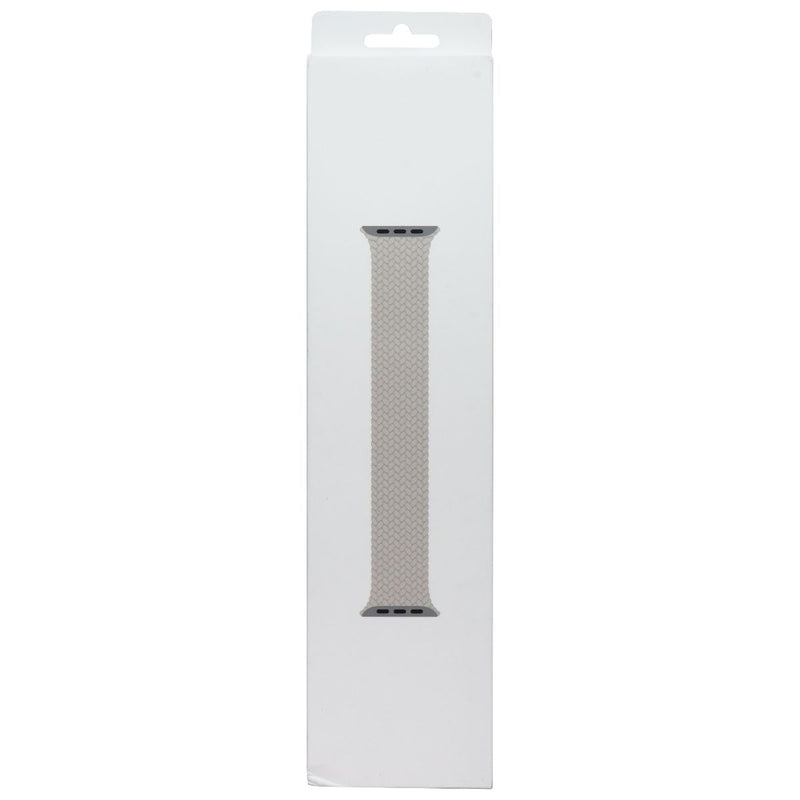 Apple 41mm Braided Solo Loop for Apple Watch 42/41/40mm - Starlight / Size 4