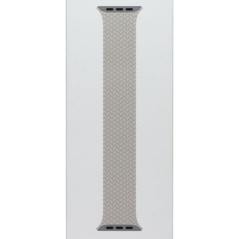 Apple 41mm Braided Solo Loop for Apple Watch 42/41/40mm - Starlight / Size 4