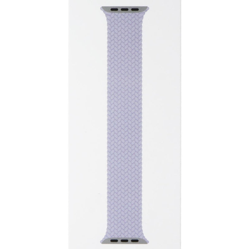 Apple 41mm Braided Solo Loop for Apple Watch 42/41/40mm - Purple Fog / Size 4