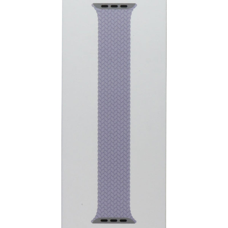 Apple 45mm Braided Solo Loop for Apple Watch 49/46/45/44mm - Purple Fog / Size 3
