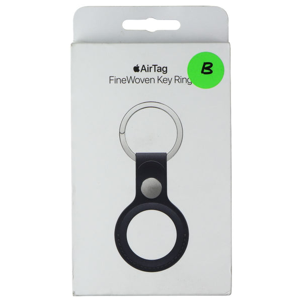 Apple AirTag FineWoven Key Ring - Black (MT2H3ZM/A)