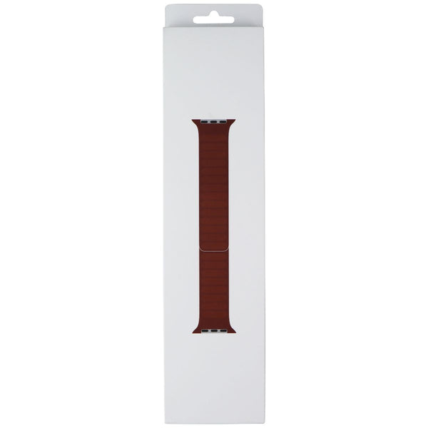 Apple Watch Band - Leather Link (41mm) - Umber - S/M