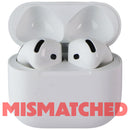 Apple AirPods 4th Gen (ANC) with Charging Case (A3059) White - MISMATCHED