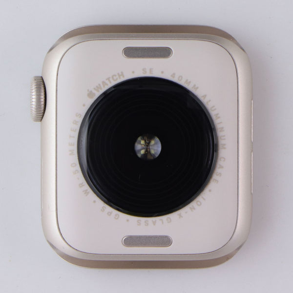 Repair Part OEM Apple Watch SE 2 (40mm) WiFi Frame with Backglass - Starlight