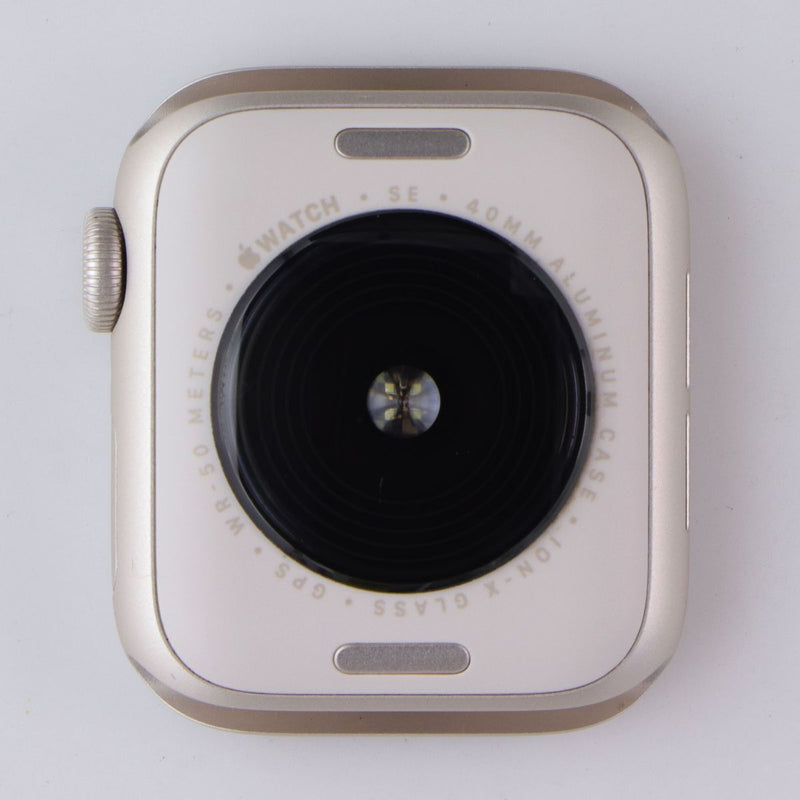 Repair Part OEM Apple Watch SE 2 (40mm) WiFi Frame with Backglass - Starlight