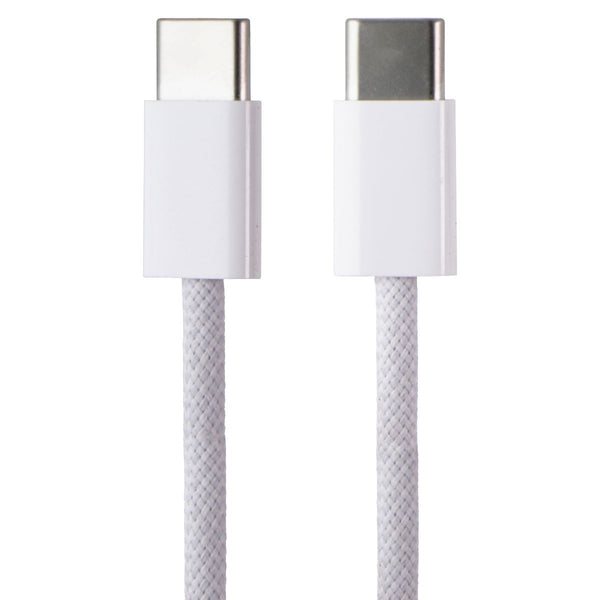 Apple Official 60W USB-C to USB-C Braided Charge Cable (1M/3.3-Ft) A2795 - White