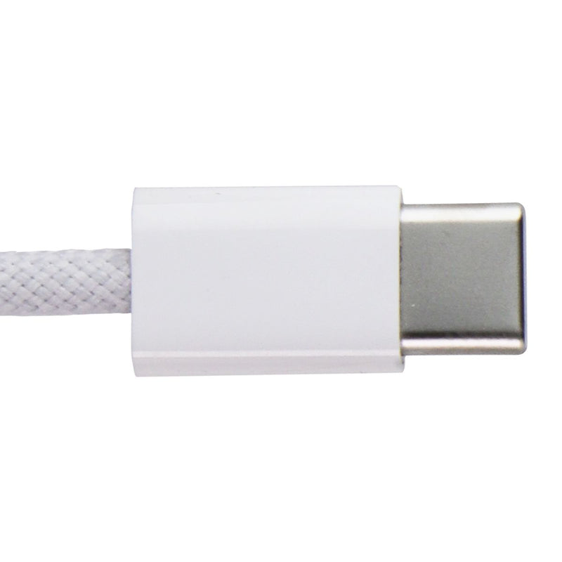 Apple Official 60W USB-C to USB-C Braided Charge Cable (1M/3.3-Ft) A2795 - White