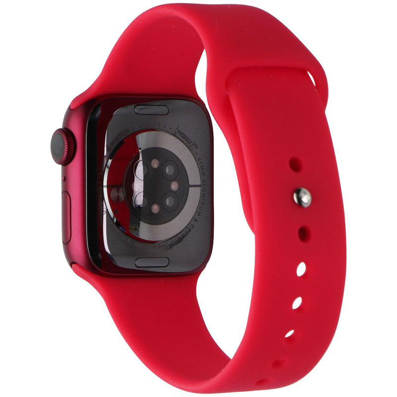 Apple Watch Series 7 (A2473) (GPS Only) 41mm Red AL/Red Sport Band