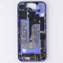 Repair Part - Mid Frame w/Small Parts for iPhone 16 Ultramarine *NO VOLUME FLEX