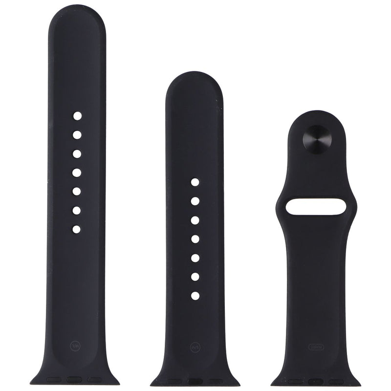 Apple (38mm) Sport Band Full Set for Apple Watch 38/40/41mm - Black/Space Gray