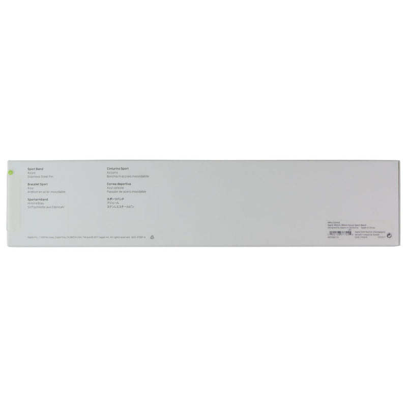 Apple 38mm Sport Band for Apple Watch 38/40/41mm - Azure - Full Set
