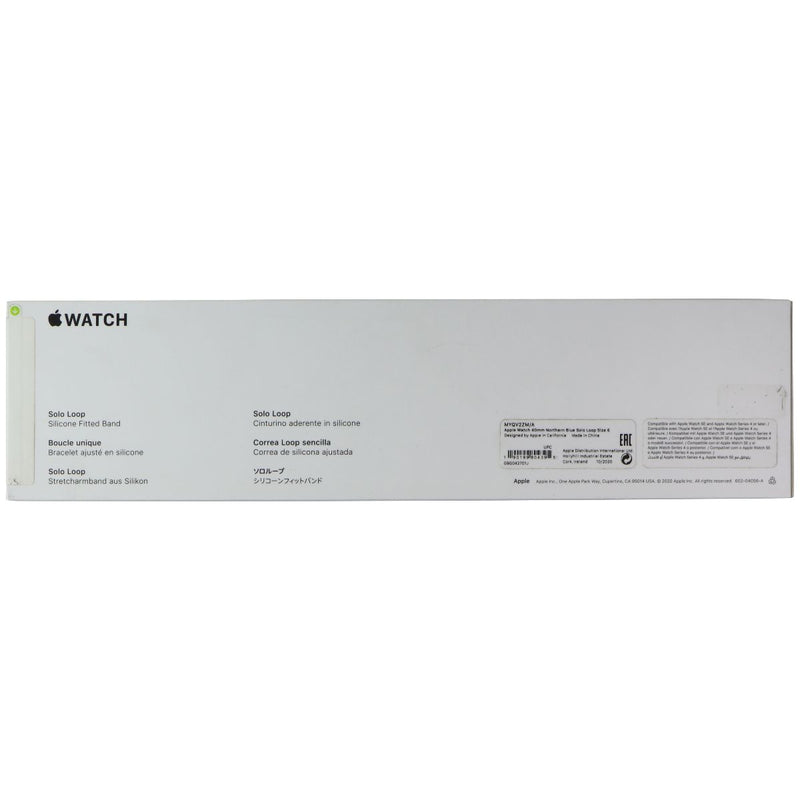 Apple (40mm) Solo Loop for Apple Watch 42/41/40mm - Northern Blue / Size 6