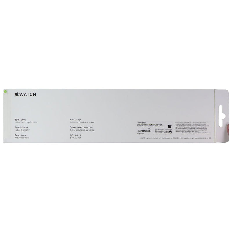 Apple 44mm Sport Loop for Apple Watch 45/44/42mm - Pomegranate (MWU02ZM/A)