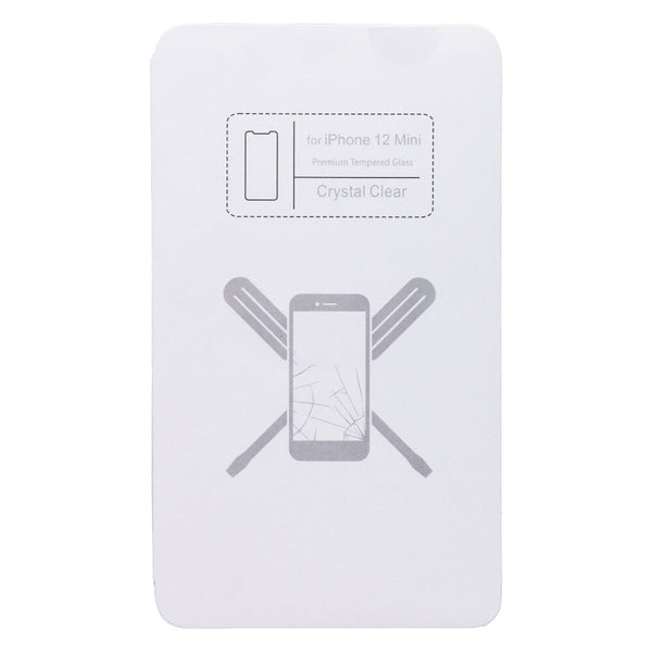 UBREAKIFIX Tempered Glass for Apple iPhone 12 Mini Crystal Clear 5 PK