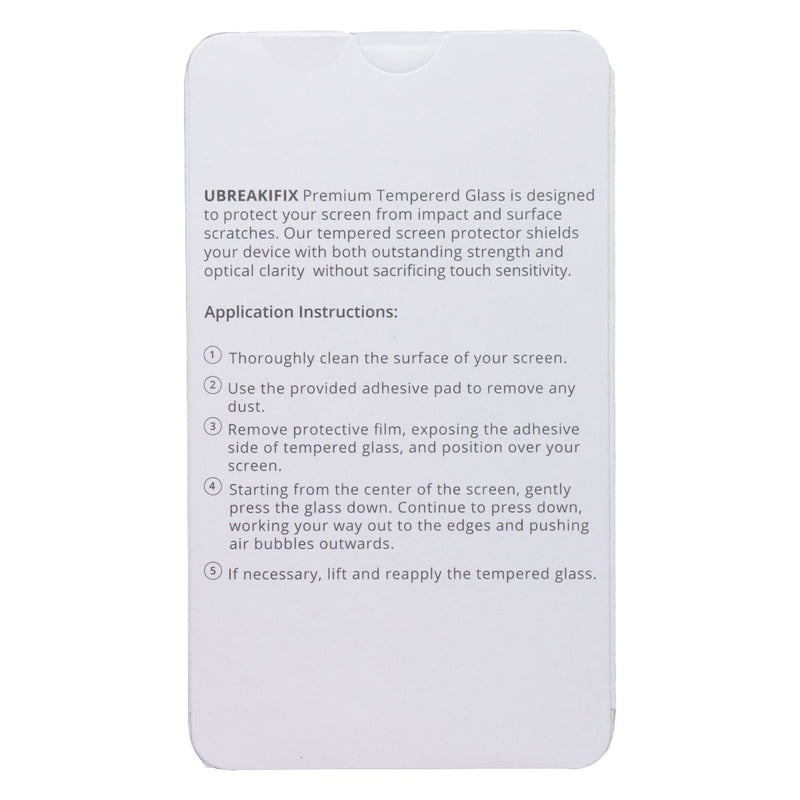 UBREAKIFIX Tempered Glass for Apple iPhone 12 Mini Crystal Clear 5 PK