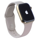 Apple Watch Series 8 (45mm) A2774 GPS + LTE - Gold SS/Starlight Sport Band
