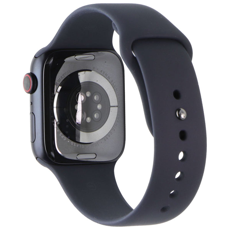 Apple Watch Series 8 (45mm) A2774 GPS + LTE  - Midnight Al/Midnight Sp Band S/M