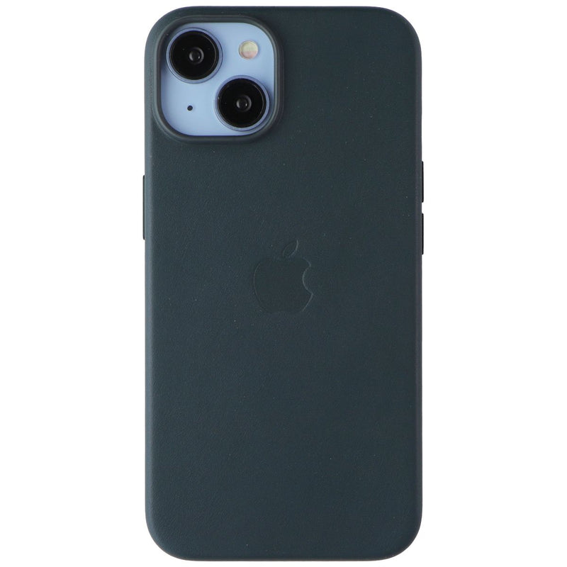 Apple Leather Case for MagSafe for Apple iPhone 14 - Forest Green