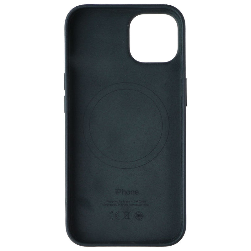Apple Leather Case for MagSafe for Apple iPhone 14 - Forest Green