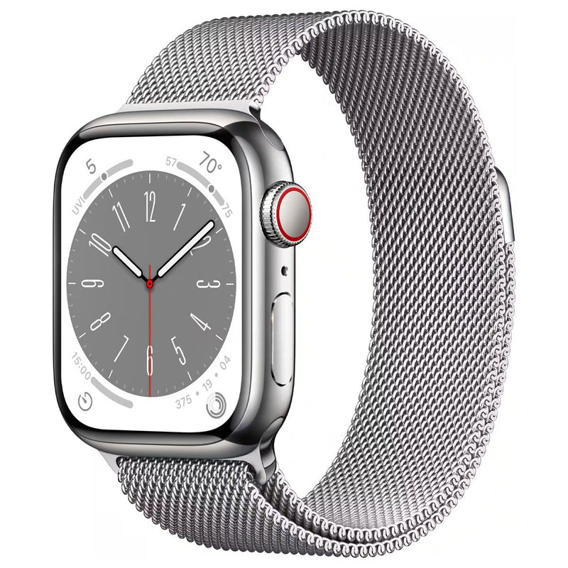 Apple Watch Series 8 (A2772)(41mm GPS + LTE) Silver SS/Milanese Loop