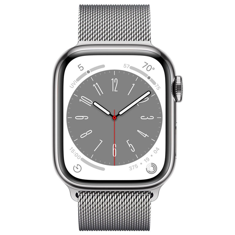 Apple Watch Series 8 (A2772)(41mm GPS + LTE) Silver SS/Milanese Loop