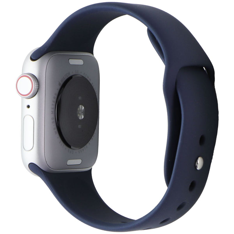 Apple Watch SE (2nd Gen) (GPS + LTE) A2726 40mm Silver Al/Storm Blue Band (S/M)