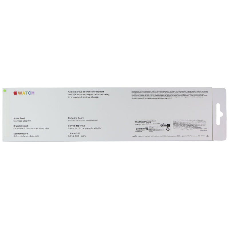 Apple (41mm) Sport Band for Apple Watch 42/41/40/38mm - Pride Edition - S/M