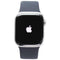 Apple Watch Series 8 (41mm) A2772 GPS + LTE - Silver SS/Midnight Sport Band M/L