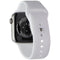 Apple Watch Series 7 (A2477) (GPS+LTE) 45mm - Titanium/White Sport Band
