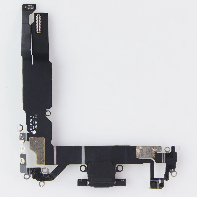 Repair Part - OEM Pull Replacement Charge Port for Apple iPhone 16 - Black