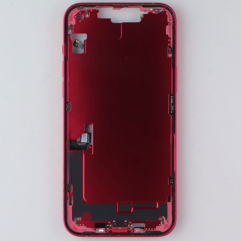 Repair Part OEM Pull Mid Frame Housing for Apple iPhone 14 Plus - (PRODUCT) Red