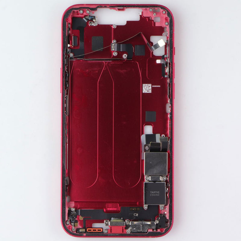 Repair Part OEM Pull Mid Frame Housing for Apple iPhone 14 Plus - (PRODUCT) Red