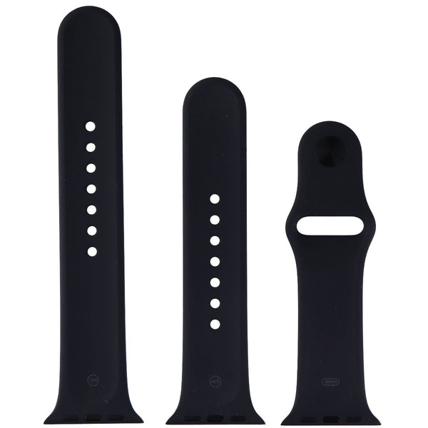 Apple Watch Sport Band 40mm (for 40mm & 38mm Cases) with S/M & M/L Strap - Black