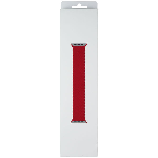 Apple 45mm Braided Solo Loop for Apple Watch 49/46/45/44mm - (PRODUCT)Red/Size 7