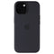 Apple Official Silicone Case for MagSafe for iPhone 15 - Black