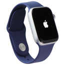 Apple Watch SE (2nd Gen) GPS + LTE (A2727) 44mm - Silver AL/Denim Sp Band (S/M)
