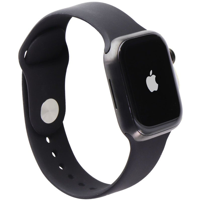 Apple Watch Series 7 (GPS+LTE) A2476 - 41mm Space Black Titanium/BLK Sport Band