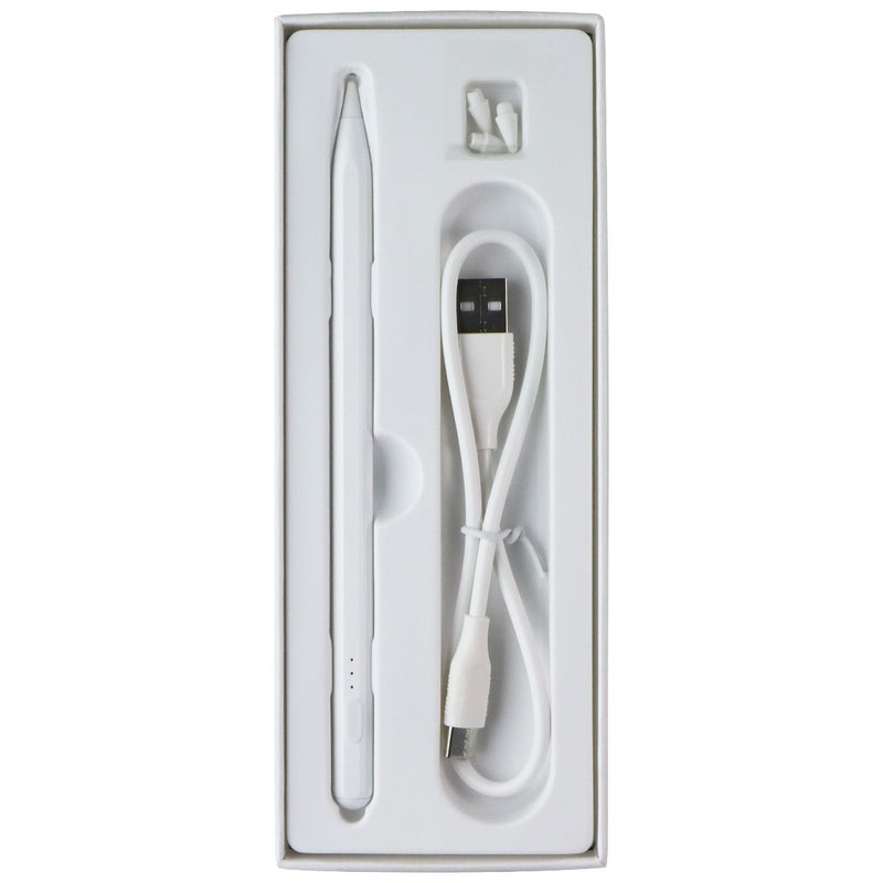 Magnetic Fast Charging Active Stylus for Apple iPad - White