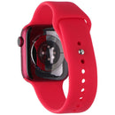 Apple Watch Series 7 (GPS Only) A2474 - 45mm Red Aluminum / Red Sp Band