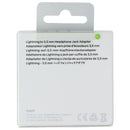 Apple Lightning 8-Pin to 3.5mm Female Headphone Jack for iPhone/iPad (MMX62AM/A)