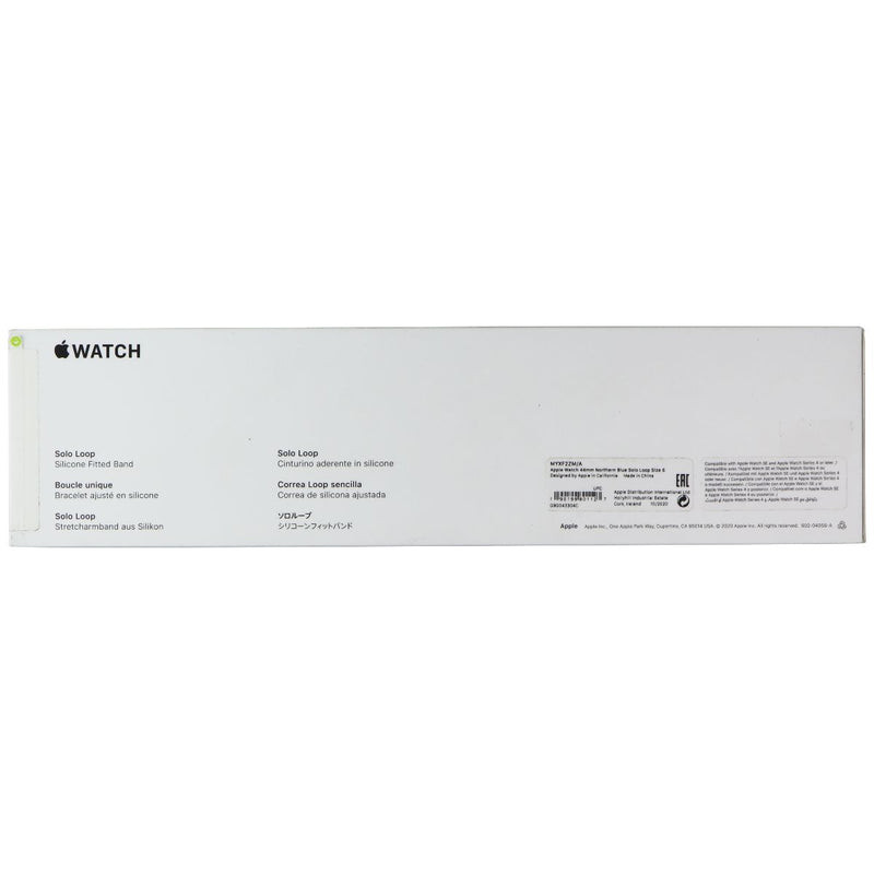 Apple 44mm Solo Loop for Apple Watch 49/46/45/44mm - Northern Blue / Size 6
